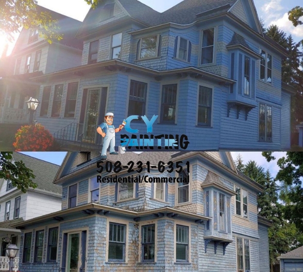 Exterior painting Framingham MA